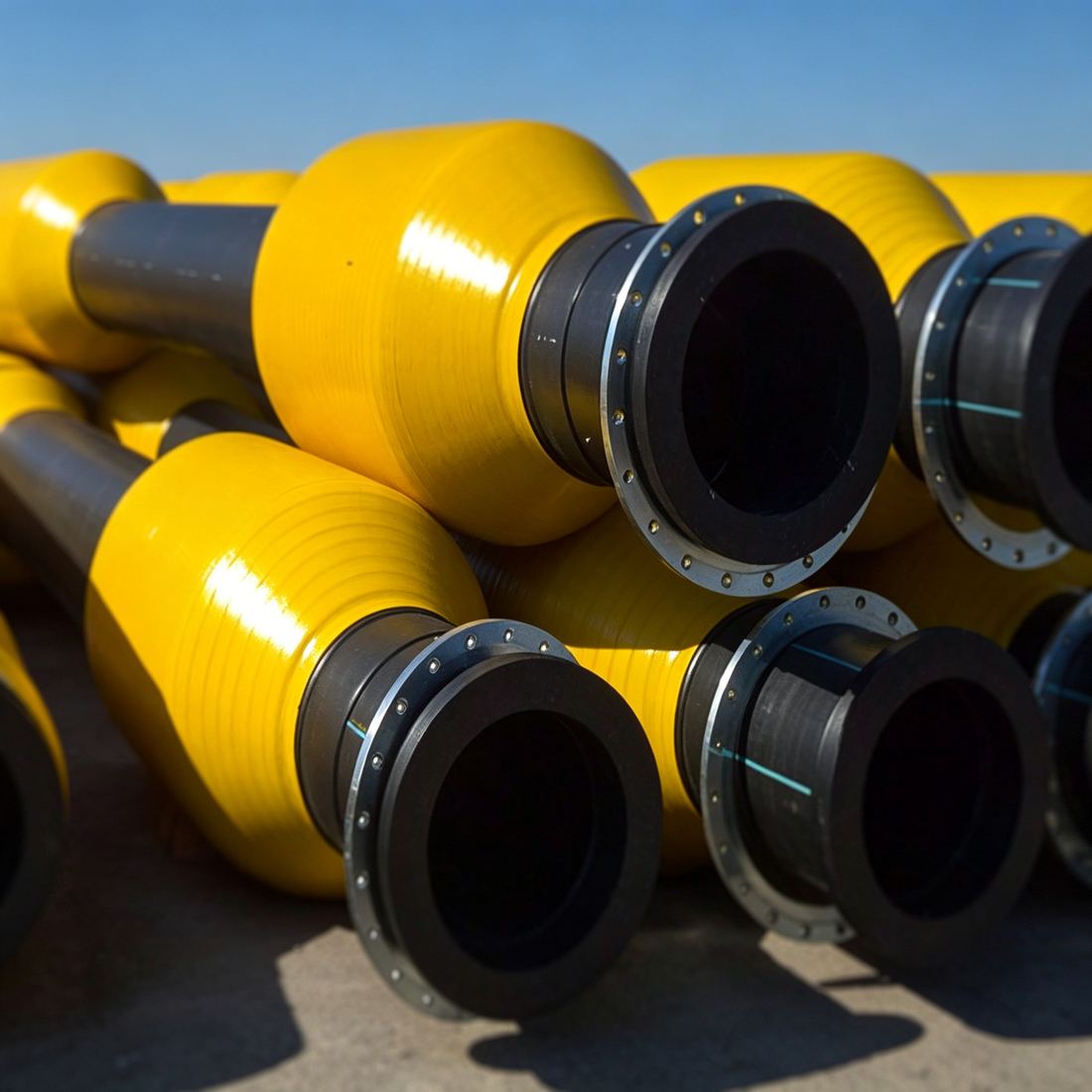 HDPE dredging pipe
