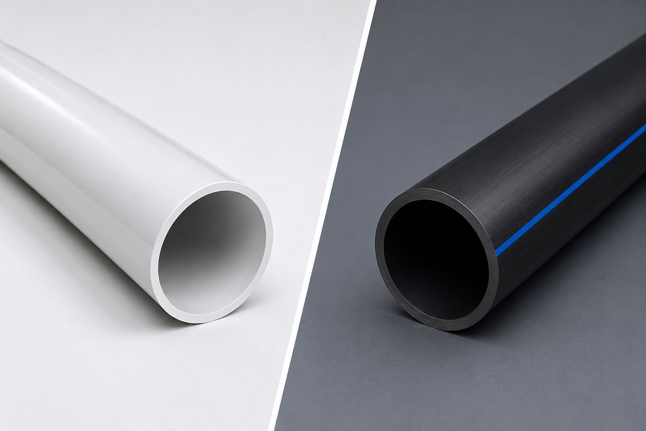 UPVC Pipe vs HDPE Pipe: Main Differences